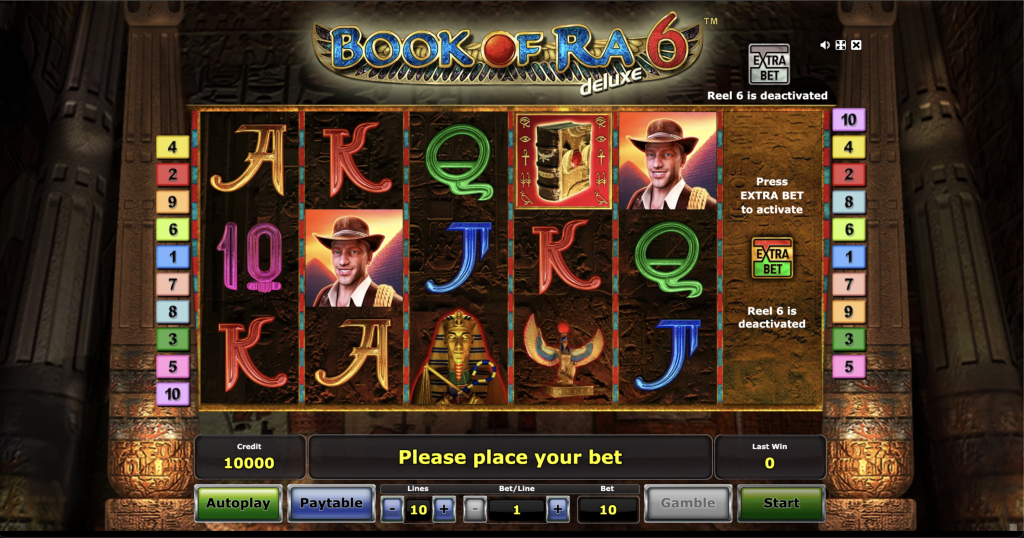 Book of Ra deluxe 6 main